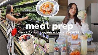 Así preparo mis comidas de la semana  ‍| Nancy Loaiza