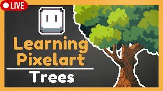 Trees - Learning how to draw Pixelart