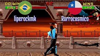 FT5 @mk2: liperockmk (BR) vs Rorrocosmico (CL) [Mortal Kombat 2 Fightcade] May 14