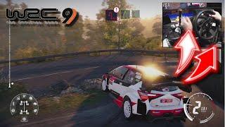 WRC 9 Toyota Yaris WRC Rally Japan Sunset / Thrustmaster T300RS