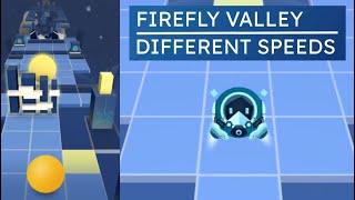 Rolling Sky | Firefly Valley (Different Speeds)