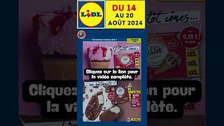 Catalogue LIDL du 14 au 20 août 2024  Alimentaire 🟦⬜️🟥 #avantpremière #shopping  #promotions