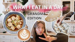 WHAT I EAT IN A DAY *PERSIAN GRANDMA COOKS FOR ME*