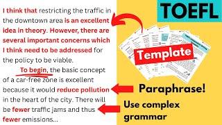 TOEFL Writing Task 2 Sample Answer 30/30 Imaginary Situation