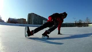 Freestyle ice skating/ трюки на коньках 2018