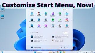 How to Customize the Start Menu in Windows 11 | Advanced Settings & hacks I Hidden Start Menu Trick