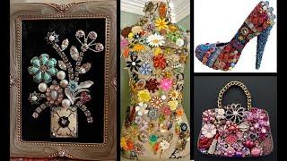 50+ IDEAS TO UPCYCLE YOUR OLD JEWELRY INTO ART | ep2