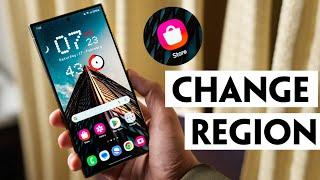 How To Change Region In Samsung Galaxy Store To Any Country? And Get GOOD LOCK 2024