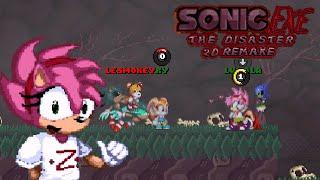 Sonic.exe The Disaster 2D Remake moments-Fleetway amy joins the fight