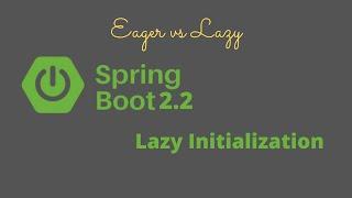 Spring boot 2.2 lazy initialization | Spring eager vs lazy loading