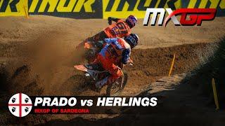 Prado vs Herlings battle |  MXGP Race 2 | MXGP of Sadegna 2021 #motocross
