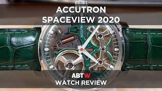 Accutron Spaceview 2020 Electrostatic Power Generation Watch aBlogtoWatch Review