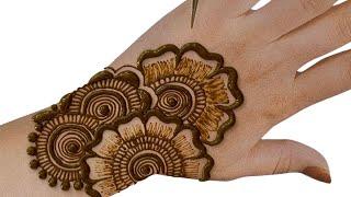 Easy stylish mehndi design | Simple mehndi design |mehndi| mehndi design | shaded mehndi design