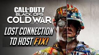 COD Black Ops Cold War - How To Fix "Lost Connection To Host" Error