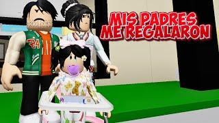 MIS PADRES ME REGALARONHISTORIA ROBLOX BROOKHAVEN