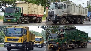 KOMPILASI TRUK DUMP • SPOTTING TRAILER DUMPER TIPPER TRUCK GRESIK