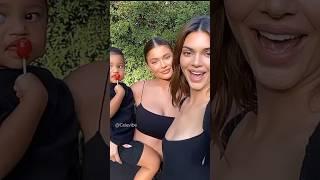 Kendall Jenner With Stormi ️ Kylie Daughter #trending
