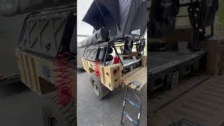 Quick video of the progress I’ve made on my M1102 military trailer. #topoak #leitnerdesigns #m1102