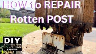 How to Repair a Rotted Wood Post: Easy DIY Guide