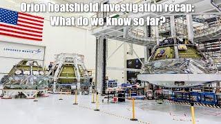 What do we know pre-decision about Orion heatshield investigation?