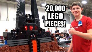 Huge LEGO Star Wars Vader's Castle Battle!
