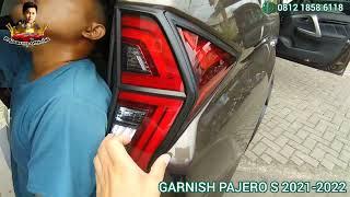 GARNISH PAJERO SPORT 2021-2022