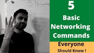 5 Basic Networking commands for everyone (2023) | How to troubleshoot network issues on Windows?