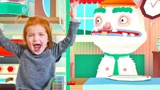 Adley App Reviews | Toca Kitchen 2 | feeding our friends