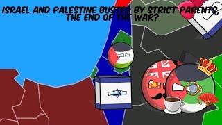 Israel  and Palestine  gets BUSTED by strict parents | Countryballs