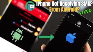 Fixed: iPhone Not Receiving Texts From Android!