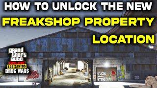 How to Unlock The NEW Freakshop Property in GTA 5 Online | NEW Drug Wars DLC Update | New Business