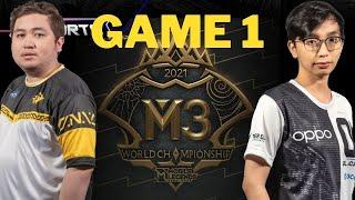 [GRAND FINAL GAME - 1 ENGLISH] ONIC PH VS BLACKLIST INTERNATIONAL | MLBB M3 CHAMPIONSHIP