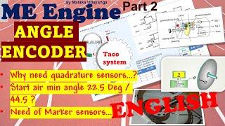 ME engine Part 2-  Angle encoder Session 1 ENGLISH #engine