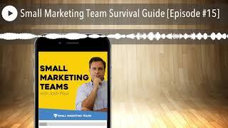 Small Marketing Team Survival Guide [Episode #15]