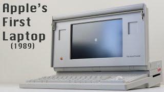 The $21,000 Apple Laptop from 1989 - First Apple Laptop - Macintosh Portable