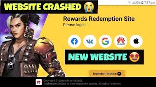 Free Fire Redeem Code Website Not Working | Free Fire Reward Redemption Website Loading Problem