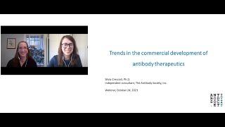 Trends in the commercial development of antibody therapeutics: The early-stage clinical pipeline