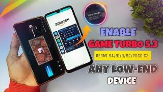 Enable Game Turbo 5.3 In Low End Devices - Redmi 9a/9i/9/9c/poco c3 etc | Enable Voice Changer 