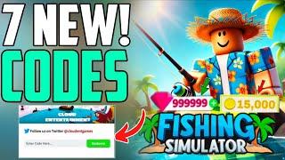 UPDATE!! *NEW*CODES️FISHING SIMULATOR ROBLOX CODES 2024 FISHING SIMULATOR CODES 2024 july