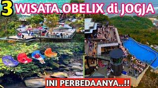 PERBEDAAN 3 OBELIX di JOGJA || OBELIX VILLAGE, OBELIX SEA VIEW, OBELIX HILLS || WISATA JOGJA TERBARU