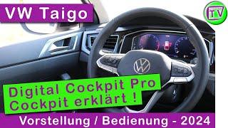 Digital Cockpit Pro, Lenkrad im VW Taigo 2024