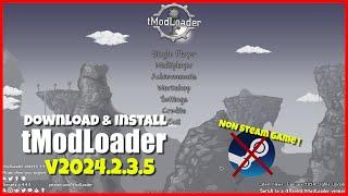 Download and Install tModLoader v2024.2.3.5 for Non-Steam Terraria 1.4.4.9 V4