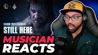 Musician Reacts to League of Legends - Still Here | Season 2024 Cinematic | First Time Reaction!