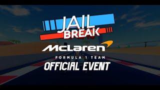 Jailbreak x McLaren F1 [Official Event Trailer]