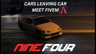 CARS LEAVING FIVEM CAR MEET !!!!!!