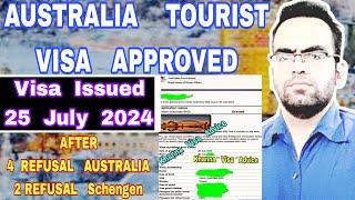 Australia Tourist Visa Approved in July 2024 After Previous Refusals From Australia Visa 4 Times