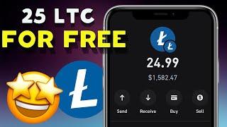 Earn 25 FREE LTC with Quick Withdrawal