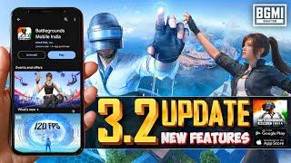 BGMI NEW UPDATE 3.2 : Top Features, Anti Cheat,  Urgent Notice,  & More - NATURAL YT