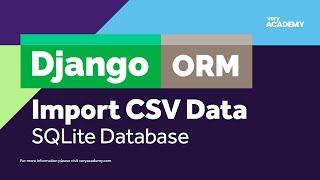 Django Import CSV into Model