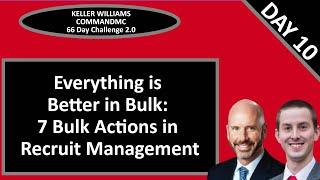 KW CommandMC 66 Day Challenge 2.0 Day 10 - Utilizing Bulk Actions with Recruits in CommandMC